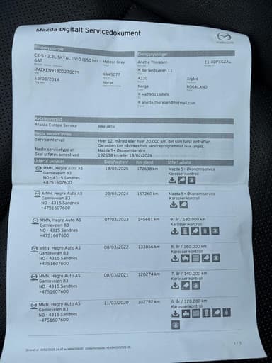 Mazda 2014 bilde 29