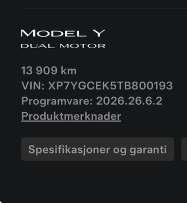Tesla 2026 bilde 53